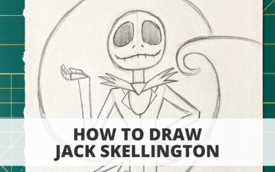 How to Draw Jack Skellington