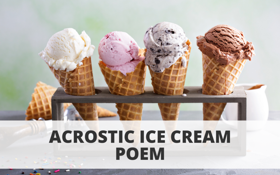 Acrostic Ice Cream Poem | Virtually BGCMC