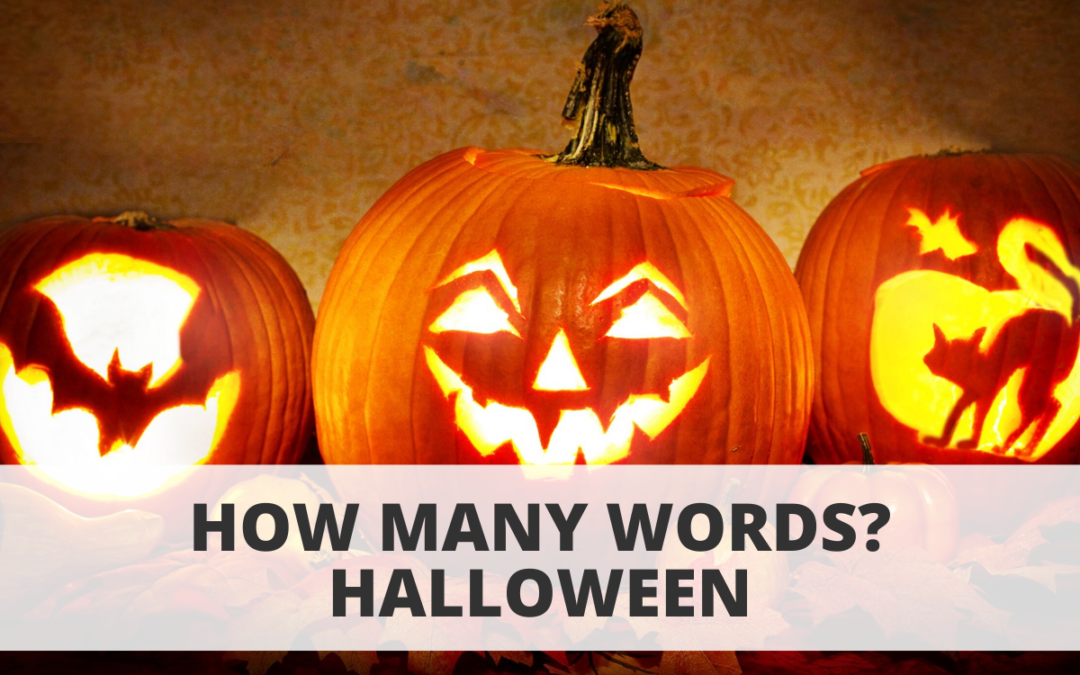 How Many Words? Halloween