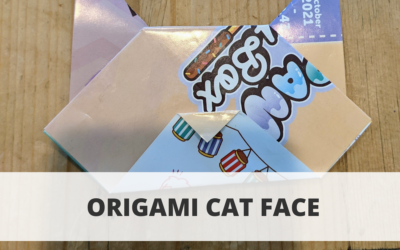 Origami Cat Face