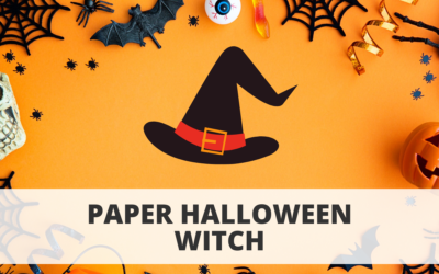 Paper Halloween Witch