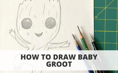 How to Draw Baby Groot