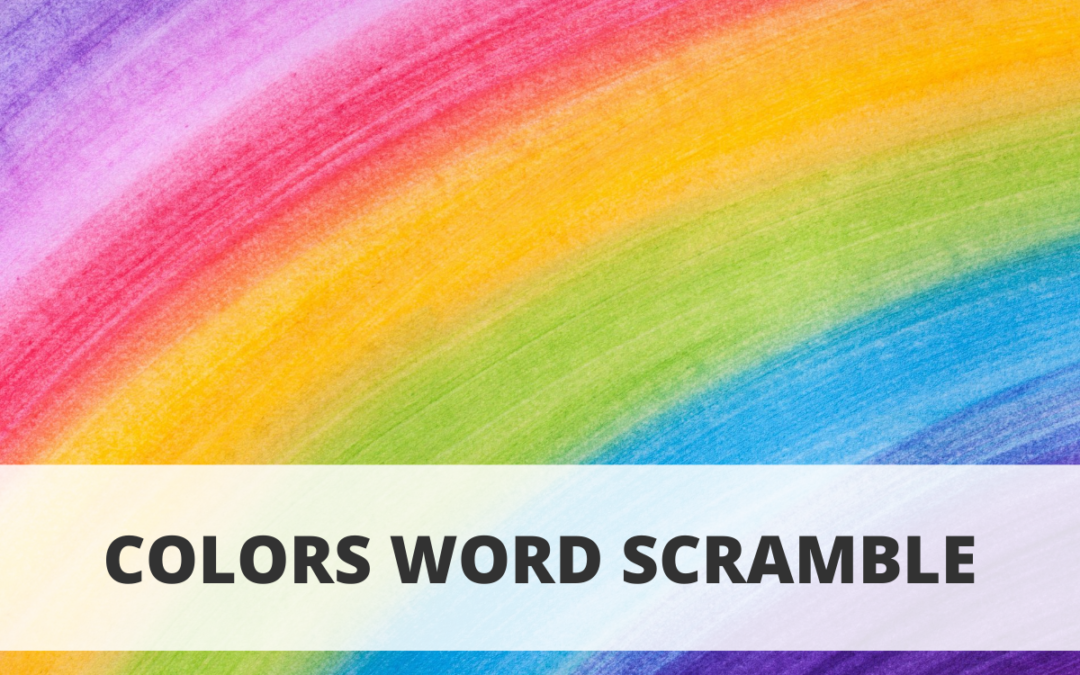 Color Word Scramble