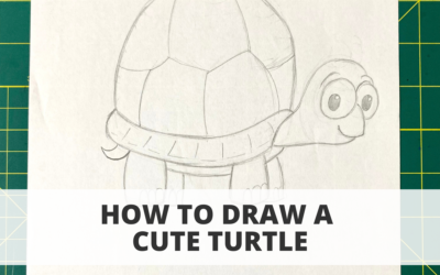 How To Draw a Cute Turtle