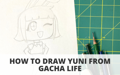 How to Draw Yuni from Gacha Life