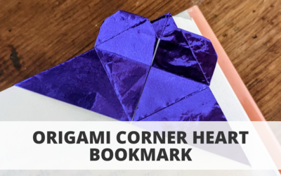 Origami Corner Heart Bookmark