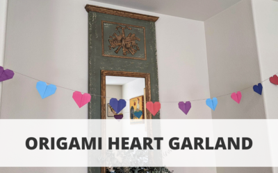 Origami Heart Garland