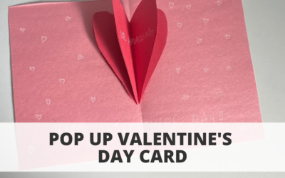 Pop Up Valentine’s Day Card