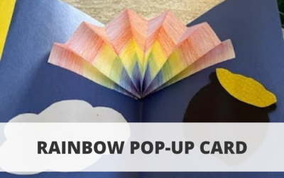 Rainbow Pop-Up Card