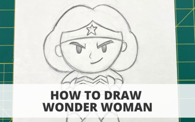 Wonder Woman Draw Along