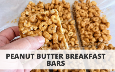 Peanut Butter Breakfast Bars