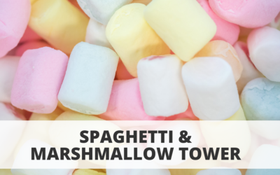 Spaghetti & Marshmallow Tower