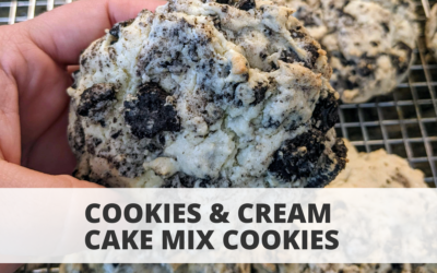 Cookies & Cream Cake Mix Cookies
