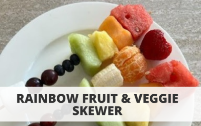Rainbow Fruit & Veggie Skewer