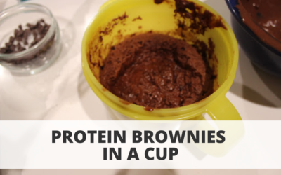 Protein Brownies in a Cup