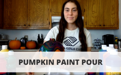 Pumpkin Paint Pour
