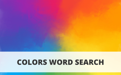 Colors Word Search