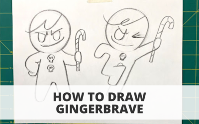 How to draw Gingerbrave