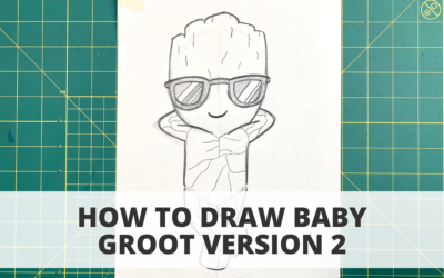How to Draw Baby Groot Version 2
