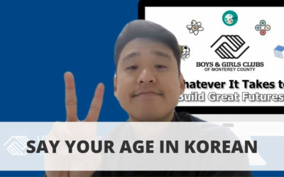 How to say your Age in Korean