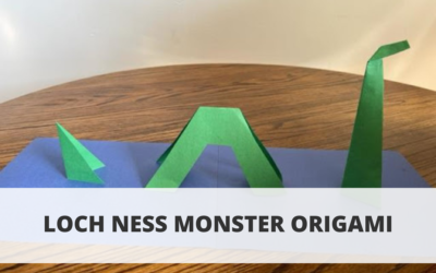 Loch Ness Monster Pop-Up Origami
