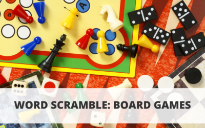 Word Scramble: Board Games