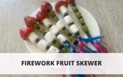 Firework Fruit Skewer