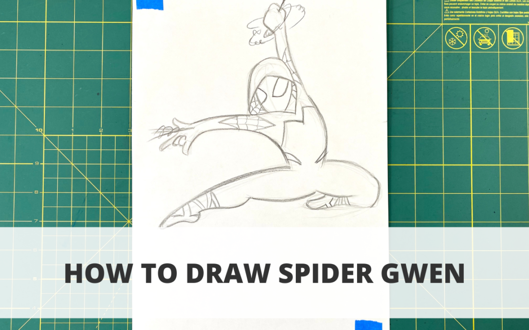 How to Draw Spider Gwen