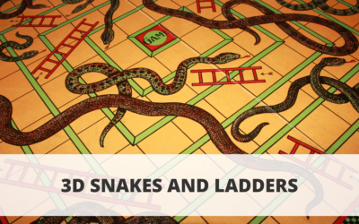 3D Snakes and Ladders
