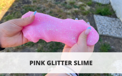 Pink Glitter Slime