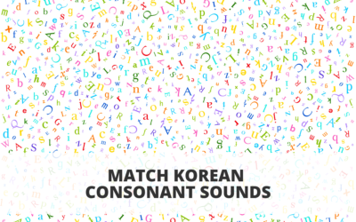 Match Korean Consonants