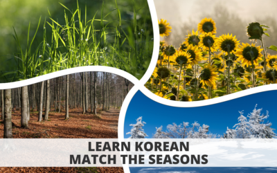 Learn Korean – Match The Season