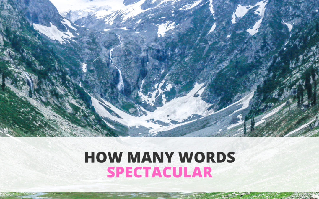 How Many Words? – Spectacular