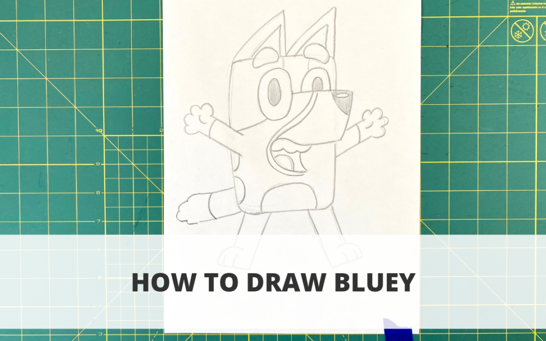 How to Draw Bluey