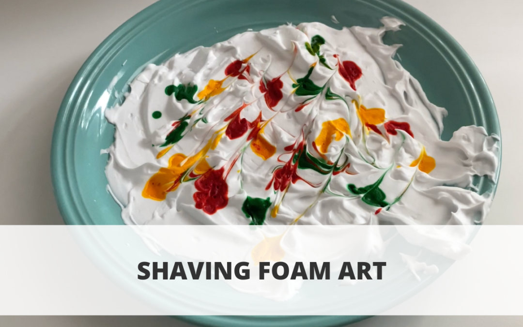 Shaving Foam Art