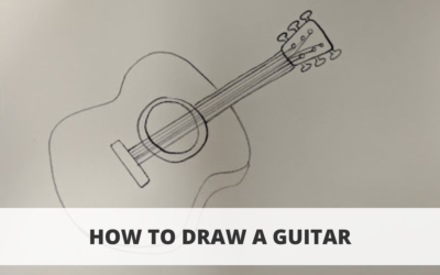 How to Draw A Guitar