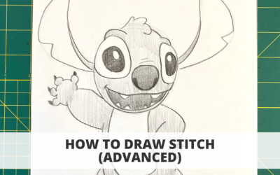 How to draw Stitch (Advanced)