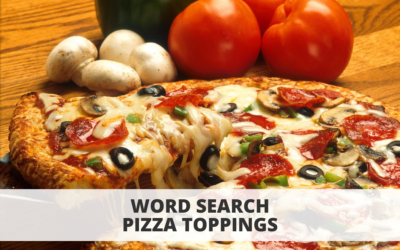 Word Search: Pizza Toppings