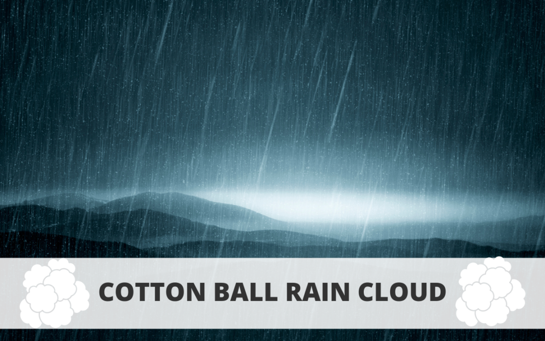 Cotton Ball Rain Cloud