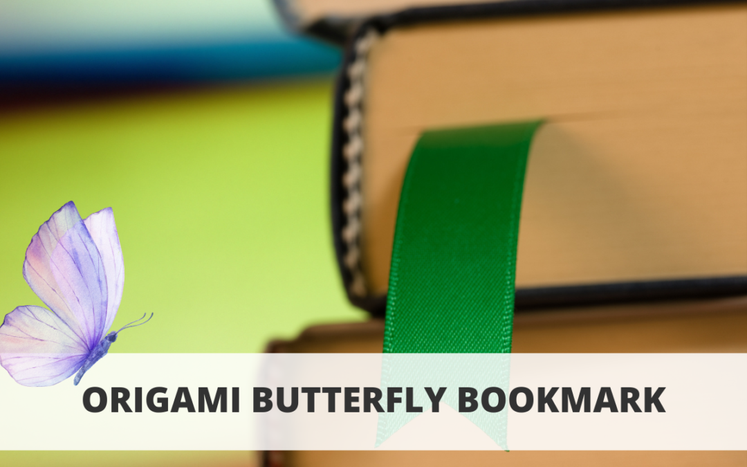 Origami Butterfly Bookmark