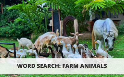 Word Search: Farm Animals
